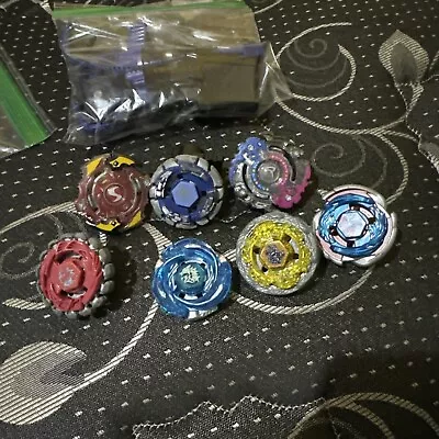 Beyblade Mixed Lot 7 With 3 Launchers • $15.50