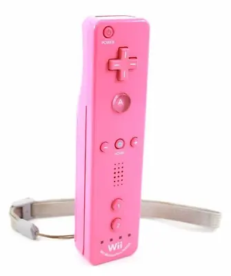 Genuine Official Nintendo Wii Pink Remote Motion Plus Inside [RVL-036] • $40.45