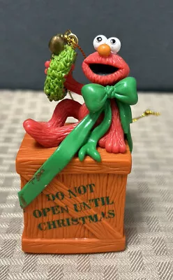1998 Elmo Sesame Street Do Not Open Til Christmas Ornament • $4