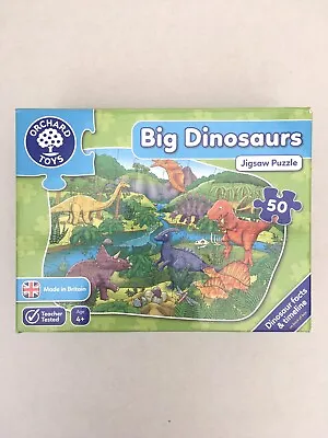 £0.99 • Buy Big Dinosaurs Jigsaw Puzzle, 60 Pieces, Orchard Toys