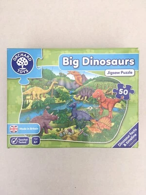 £0.99 • Buy Big Dinosaurs Jigsaw Puzzle, 60 Pieces, Orchard Toys