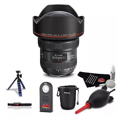 Canon EF 11-24mm F/4L USM Lens Professional Kit International Model • $2479.95