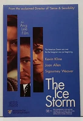 Sigourney Weaver Kevin Kline Joan Allen THE ICE STORM Movie Poster Postcard G19 • $2.50
