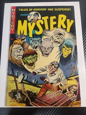 Mister Mystery #10 (1953) Bernard Baily Cover. Great Presentation Fr/Gd • $243