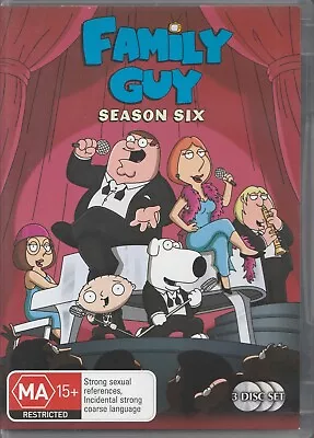 Family Guy: Season 6   (3-Disc Set) • $5