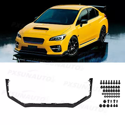 $75.99 • Buy Front Bumper Lip Splitter Fits 15-21 Subaru WRX STI Black V-Limited Style