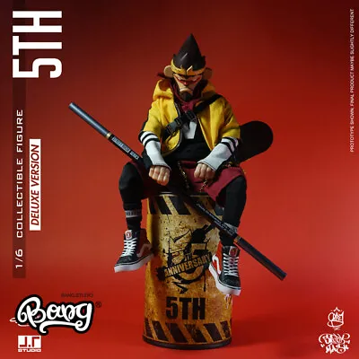 Action FiguresJ.T STUDIO MONKEY KING 5th Anniversary Deluxe Version 1/6 IN STOCK • $1124.85