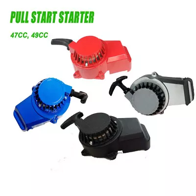 Alloy Pull Start Starter Pocket Bike Mini Dirt Atv Quad 50cc 49cc 47cc 2 Stroke • $21.46