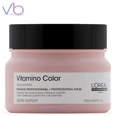 L'OREAL Vitamino Color Resveratrol Masque | Color Treated Hair Deep Conditioner • $30