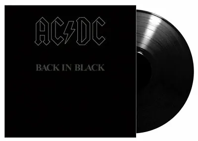 AC/DC Back In Black Remastered AC DC New 180gram Vinyl Embossed Sleeve LP Album • $50.95