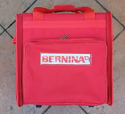 Bernina Sewing Machine Extra Large Serger Tote Bag W/Rigid Sides • $120