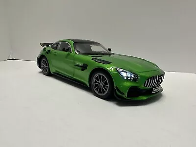 1:18 Mercedes-Benz GT-R Diecast Green Metal With LED Lights • $60