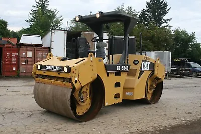 CAT CB-534D Vibratory Smooth Drum Roller 67  Width 130HP 3054C Turbocharged • $29999.99