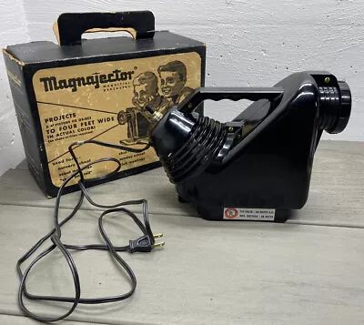 Vintage 1960   Magnajector   Magnifier Projector In Original Box Used - Works • $39.99