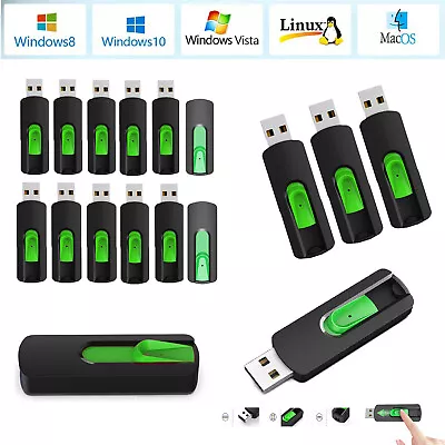 USB Stick 32GB 64GB 128GB Lot Flash Drive Memory Stick USB 2.0 Thumb Pen Drives • $6.99