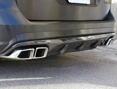 Real Carbon Fiber Rear Lip Diffuser Spoiler For Benz E-class W212 Amg E63 11-14 • $346.50