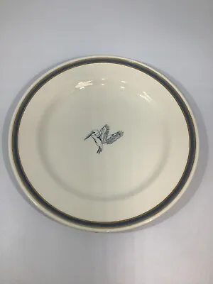Vintage Mayer China Pelican Gold Trim Beaver Falls PA Ceramic Plate 11.25” • $11.99