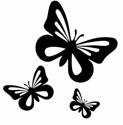 £2.99 • Buy Butterfly High Quality Decal Car Motorcycle Racing Laptop Helmet Trunk Surf ..