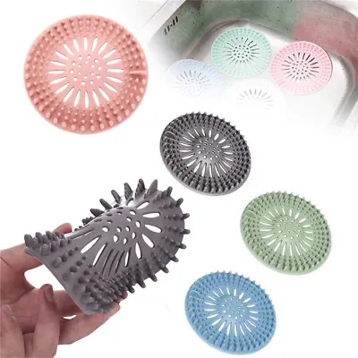 £2.72 • Buy Bathroom Drain Cover Hair Trap Catcher Stopper Sink Strainer Filter Protection