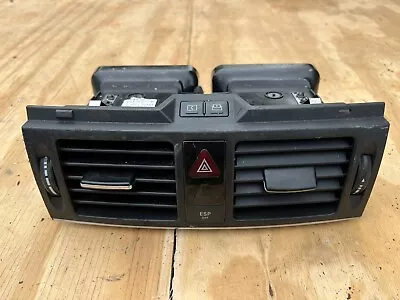 08-14 Mercedes W204 C250 C350 Center Dash Hazard A/C AC Air Vent Black OEM • $82.48