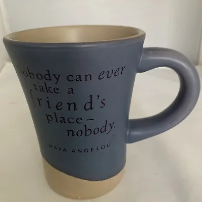 Maya Angelou Coffee Mug Friendship Hallmark 2004 • $19.99