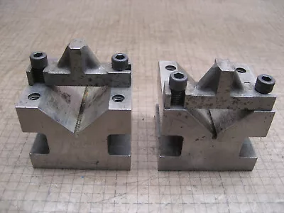 2 VTG TAFT PEIRCE #164C Ford Machinist V Blocks Precision Toolmaker 2-1/8  Tools • $67.50