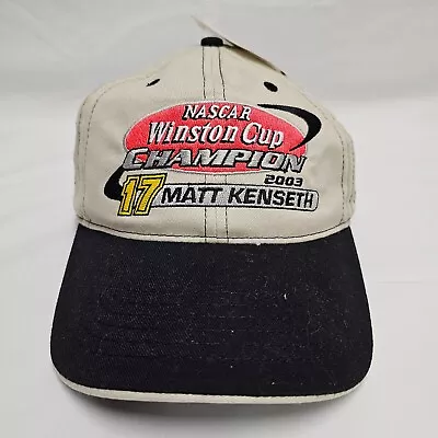 Matt Kenseth Hat Mens Strapback Chase Authentics Nascar Winston Cup 2003 Racing • $19.99