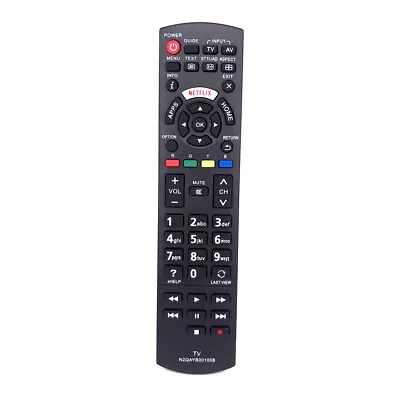 New N2QAYB001008 For Panasonic Viera HD Plasma TV Netflix Audio Remote Control • $12.84