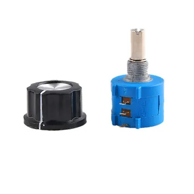 1pcs 3590S-2 Precision Multi-turn Potentiometer With Knob 100Ω-500Ω 1K-100K • $3.55