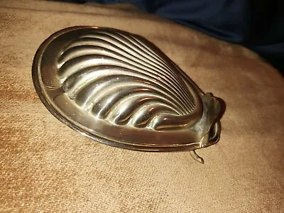 £14.99 • Buy Vintage Silver Plated Shell Clam Butter Dish With Liner