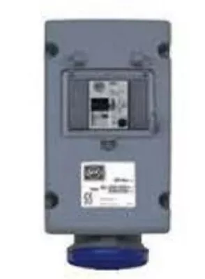 £250 • Buy Mk Commando Socket K13463BLU 63A RCD Protected 2P+E Socket 230V IP44