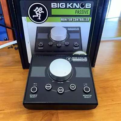 Mackie Big Knob Passive Monitor Controller #1 • £161.22