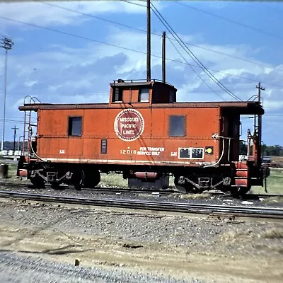 Missouri Pacific Lines Caboose Little Rock Original Kodak 35mm Railroad Slide • $3.50