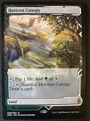 English - MTG Horizon Canopy - Zendikar Rising Expeditions • $9.99