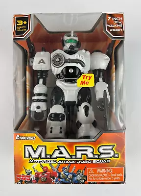 Cybotronix MARS Motorized Attack Robo Squad 7  Light-Up Walking Toy Robot • $21.62