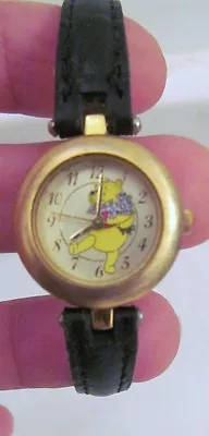 DISNEY WINNIE THE POOH WATCH Jewelry SII MARKETING MU0154 Vintage • $68.61