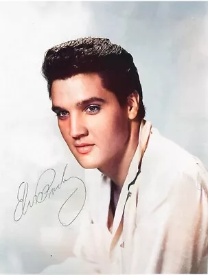 Elvis Presley Signed Autograph Young King 8.5 X 11 Photo Picture Reprint • $13.97