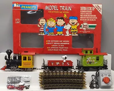 LGB 92786 Peanuts G Gauge Steam Starter Train Set EX/Box • $897.59