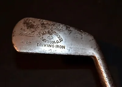 Antique Crawford MacGregor Popular Driving Iron Hickory RH 40  A 1/2 Muscleback • $22.50