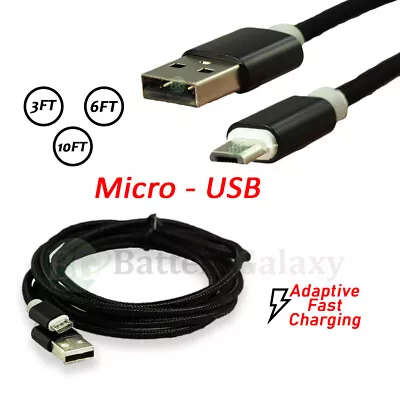 1-100 Lot Micro USB Fast Rapid Cable Cord For Samsung Galaxy S S2 S3 S4 S5 S6 S7 • $3.89