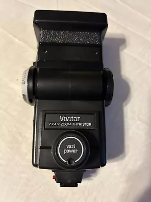 Vivitar Speedlite 285-HV Shoe Mount Flash For Universal ('Non-HV') • $22