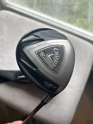 Callaway Razr X Black 4 Wood Stiff Graphite RH • $48