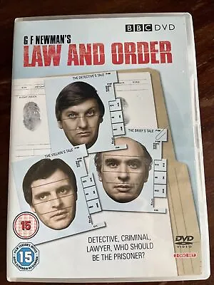 BBC Law And Order Series (1978) Rare UK DVD Derek Martin Ken Campbell • £20.24