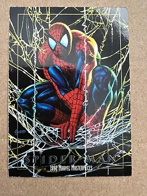 1992 Fleer Marvel Masterpieces Series 1 First Spider-Man Promo Card • $4.99