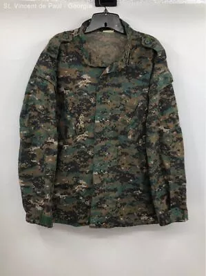 Marines Army Combat Uniform Coat Medium Regular Green Digital Camo F04-06-A-0009 • $9.02