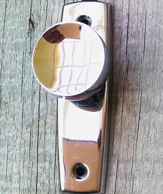 Home Restoration Vintage Heritage Style Chrome Screen Door Lever Handle Part • $69.99