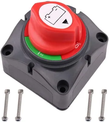 For Car SUV RV Marine Boat Battery Isolator Disconnect Rotary Switch Cut On/Off • $10.80