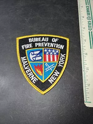 Vntg Obsolete Fire Department Patch New York State Malverne • $9.99