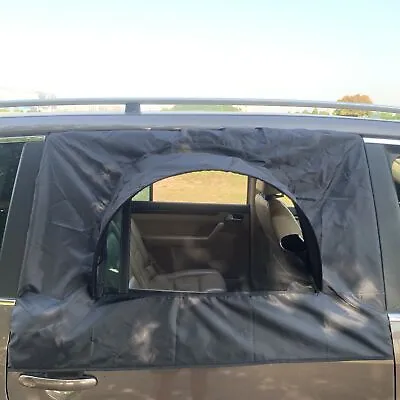 $59.99 • Buy Car Window Tent With Screen Sleep In Car Fresh Airflow In Keep Bugs Insects OUT