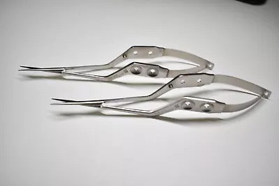 $299 • Buy V. Mueller NL 4003 Yasargil 8  Stainless Micro Scissors, Bayonet, Straight